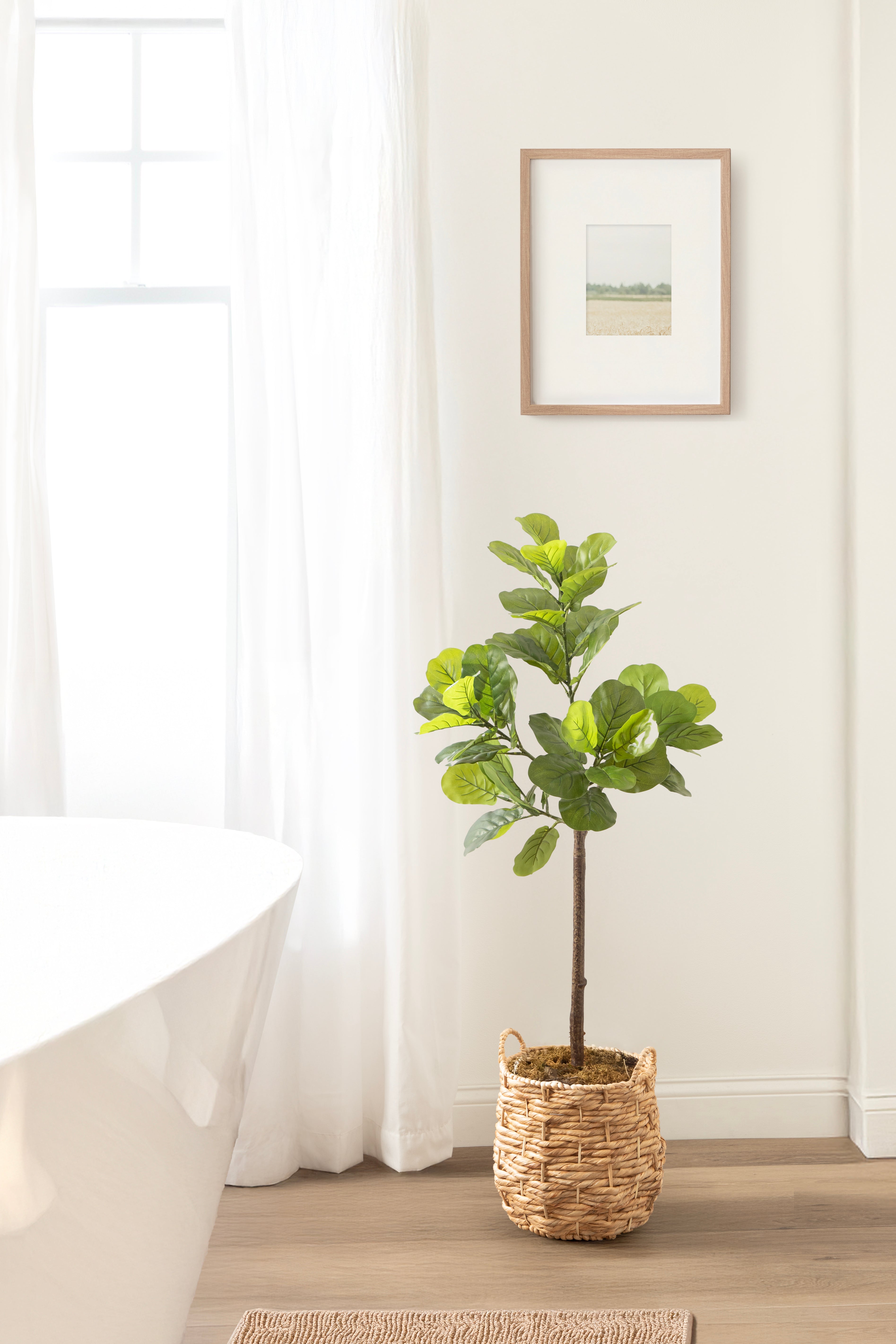 Faux Tree Natural 4' 7