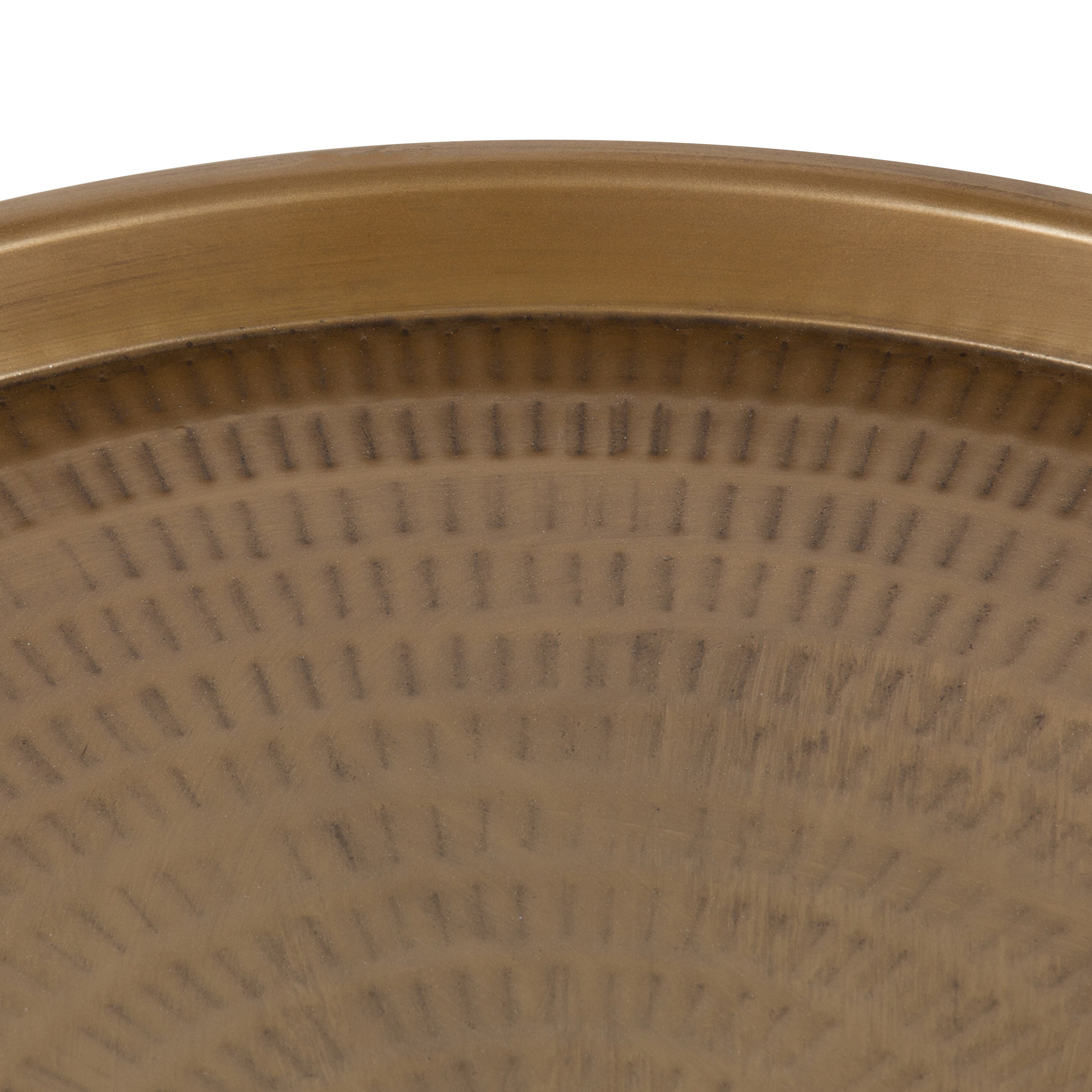 Mahdavi Round Metal Coffee Table