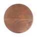 Drink Table Walnut Brown 9x9x20 4