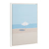 Sylvie Beaded Throwing Shade Framed Canvas by Rachel Dowd