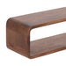 Floating Console Table Walnut Brown 30x7x7 3