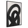 Sylvie Japandi 12 Black Framed Canvas by Rocket Jack