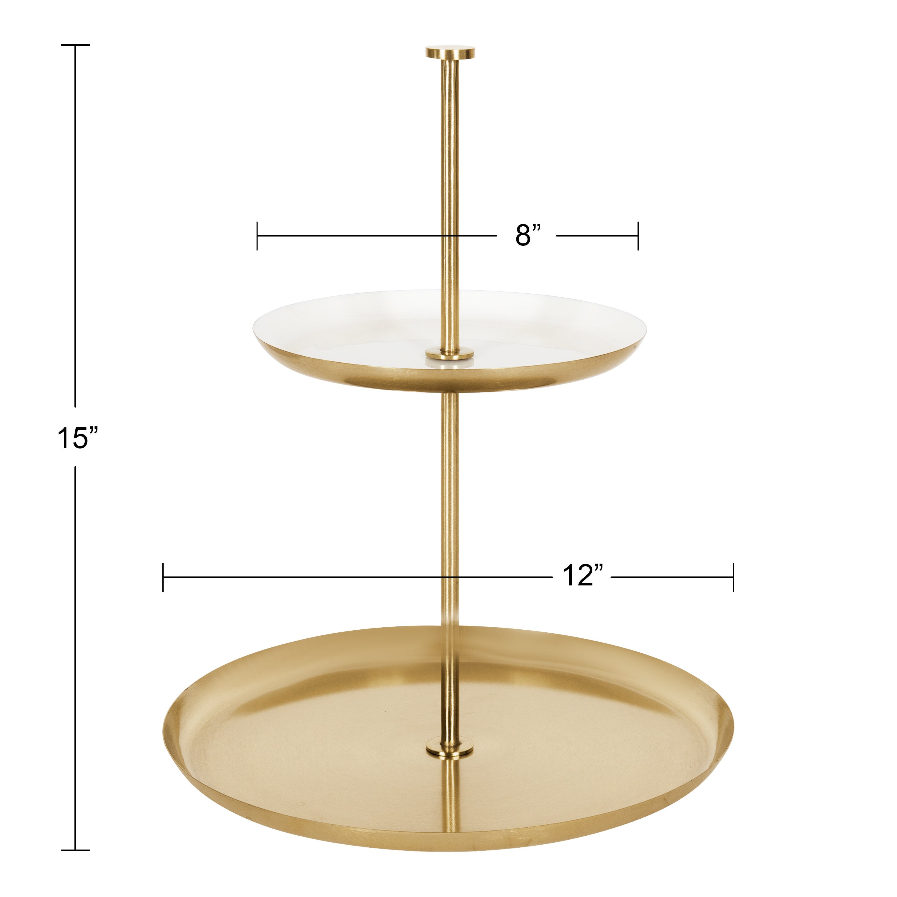 Laranya Tiered Round Decorative Tray
