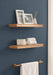 Floating Shelf Natural Biscuit 2 Piece 24 inch 7