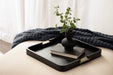 Serving Tray Black 18x20 7