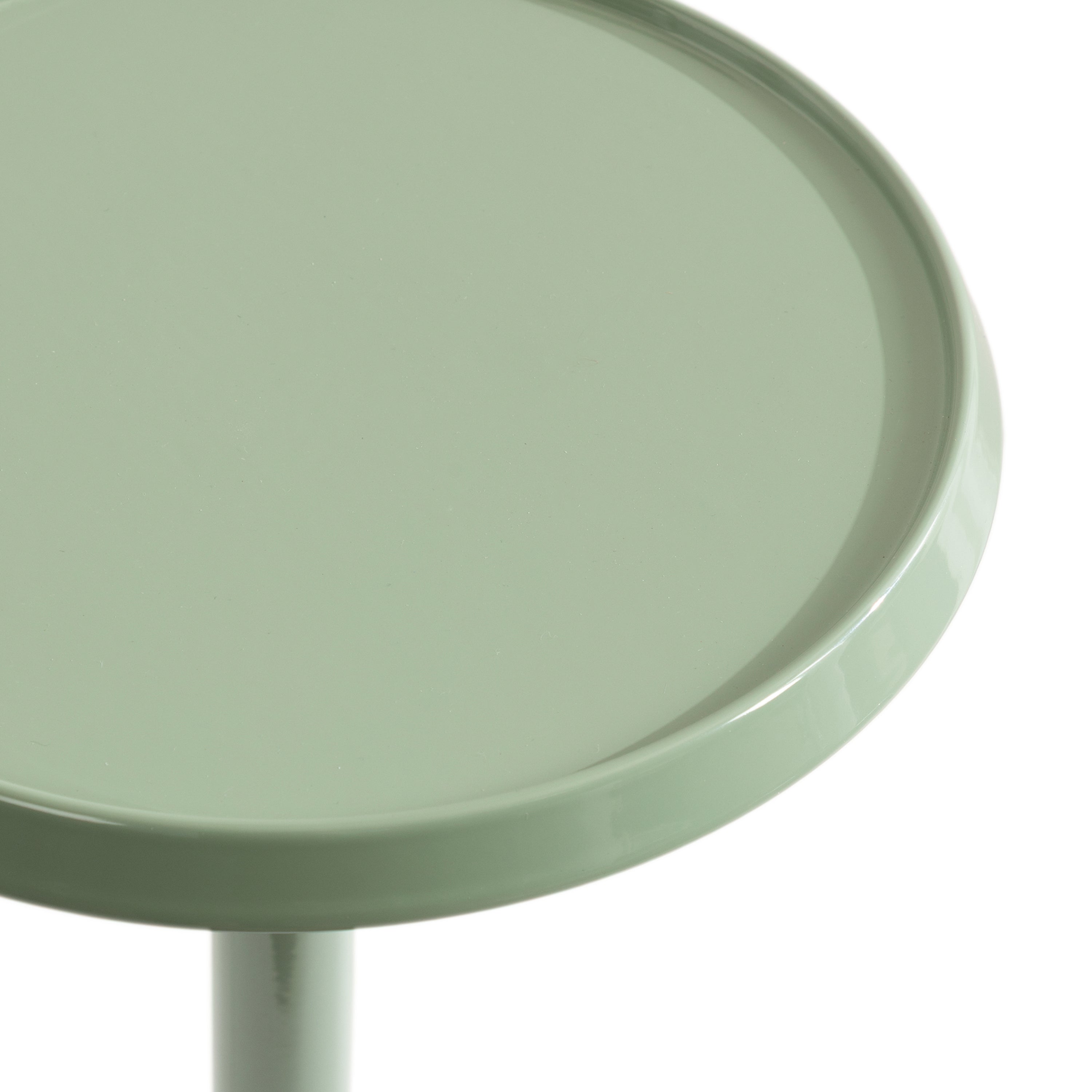 Drink Table Green 9x9x23 3