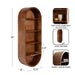Accent Shelf Walnut Brown 13x33 2