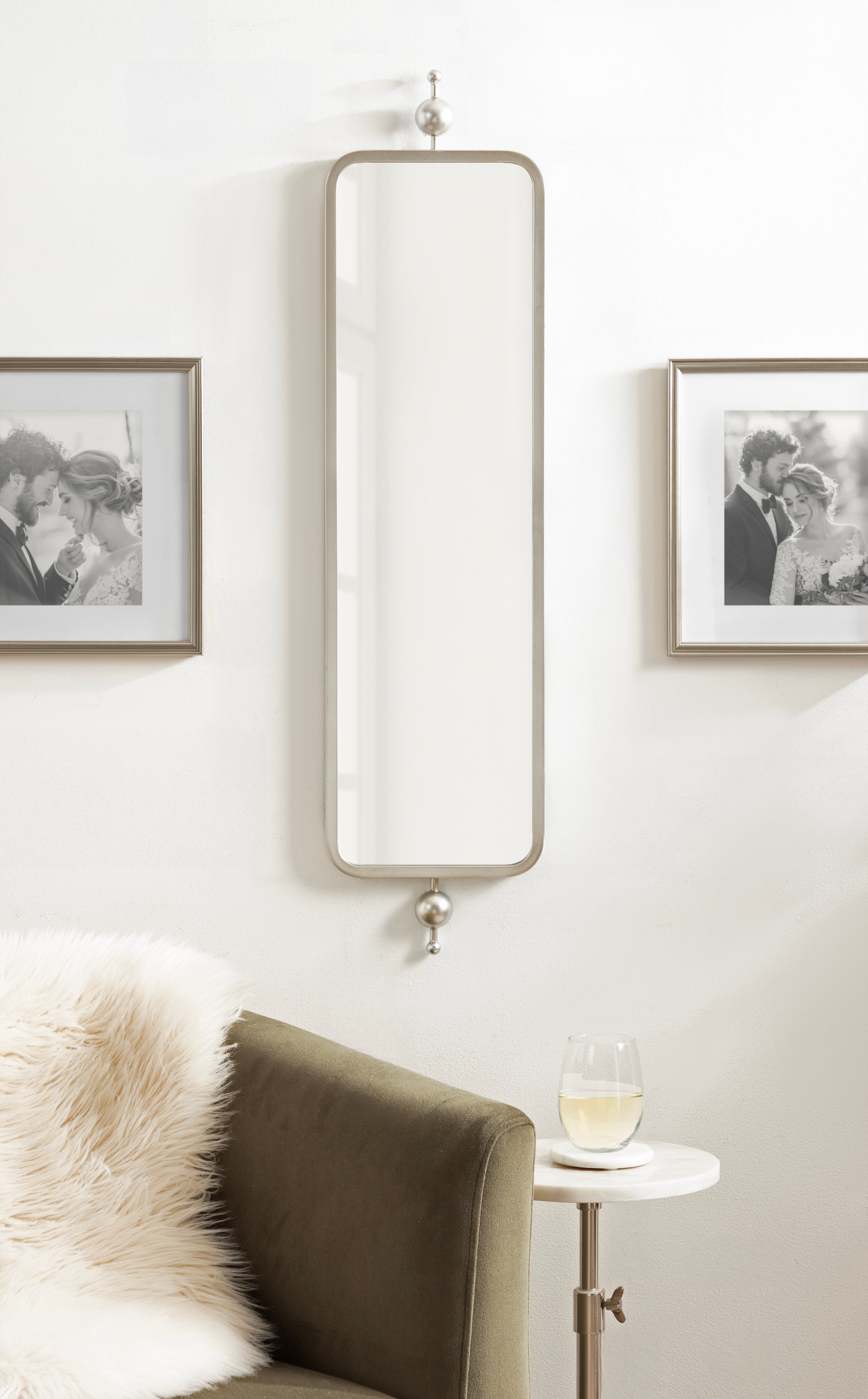 Rectangle Mirror 9x36 Silver 7
