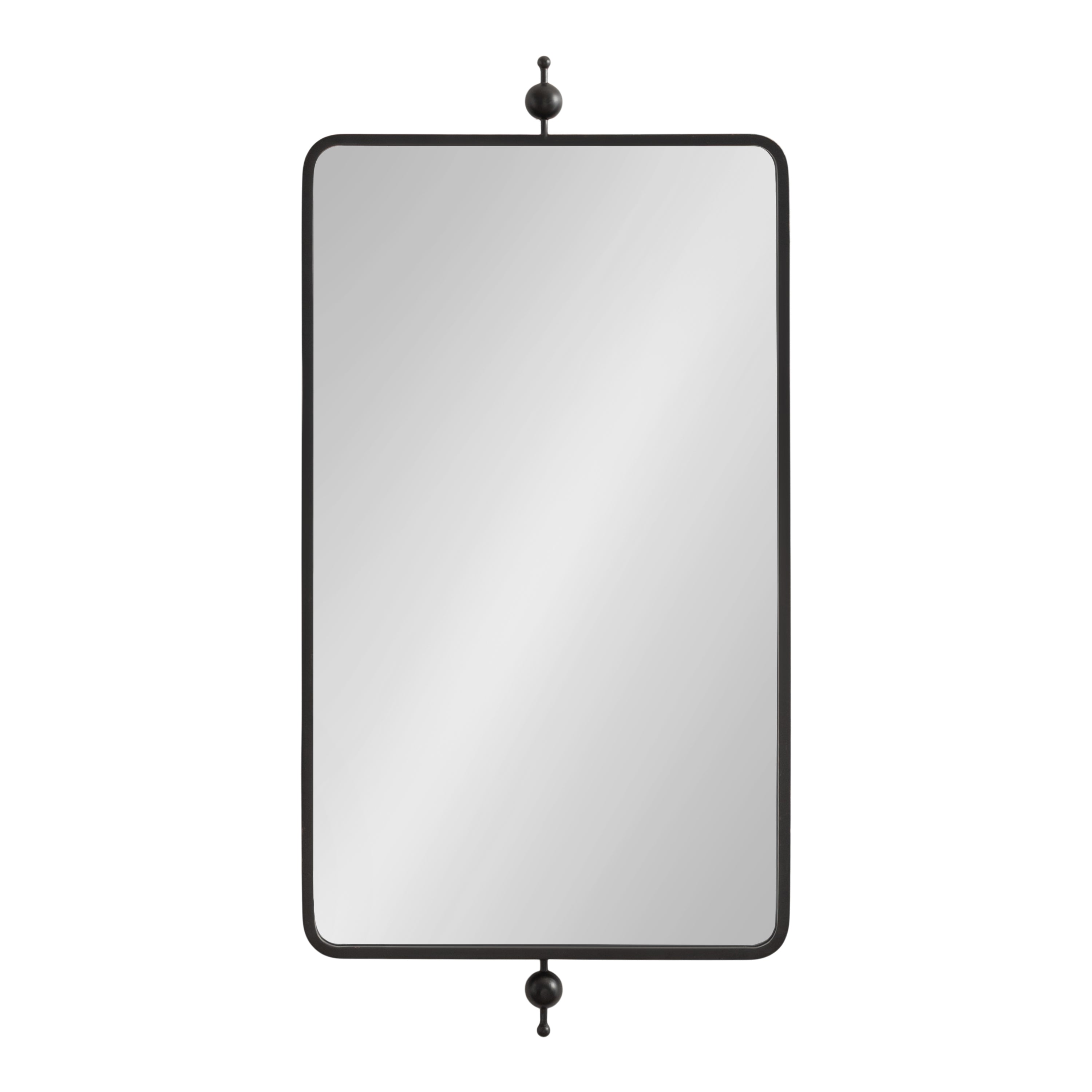 Rectangle Mirror 20x41 Black 5