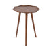 Side Table Walnut Brown 19x19x24 5