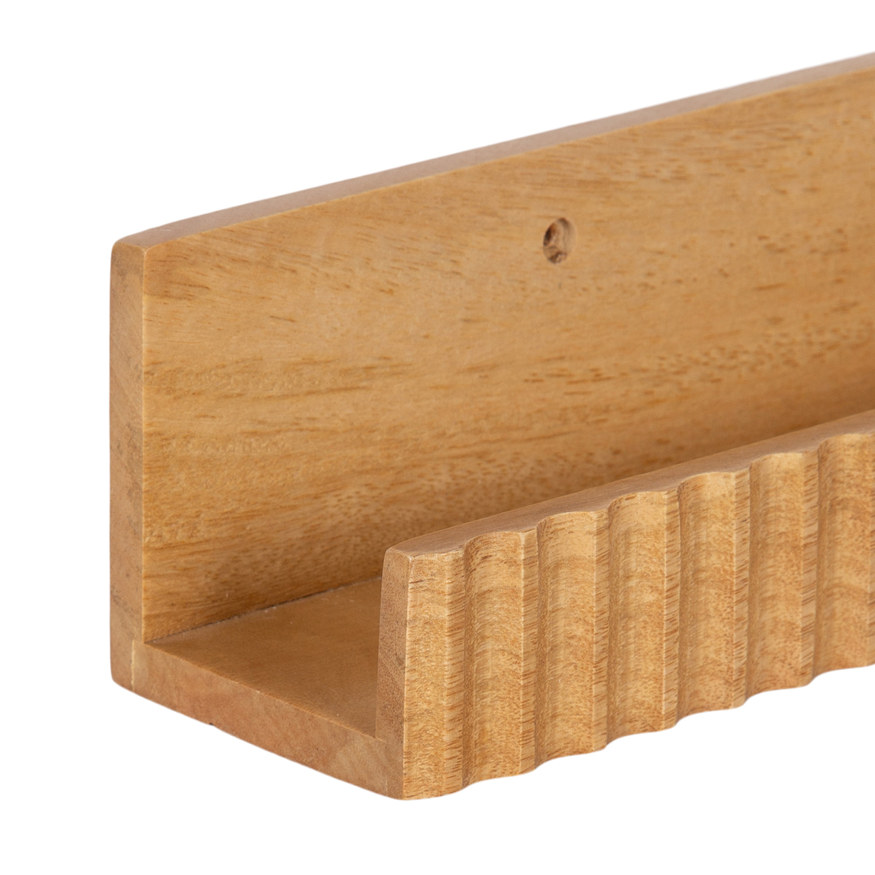 Floating Shelf Natural Biscuit 2 Piece 24 Inch 3