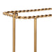 Towel Rack Gold 17x9x19 3