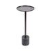 Drink Table Pewter Black 10x10x24 1