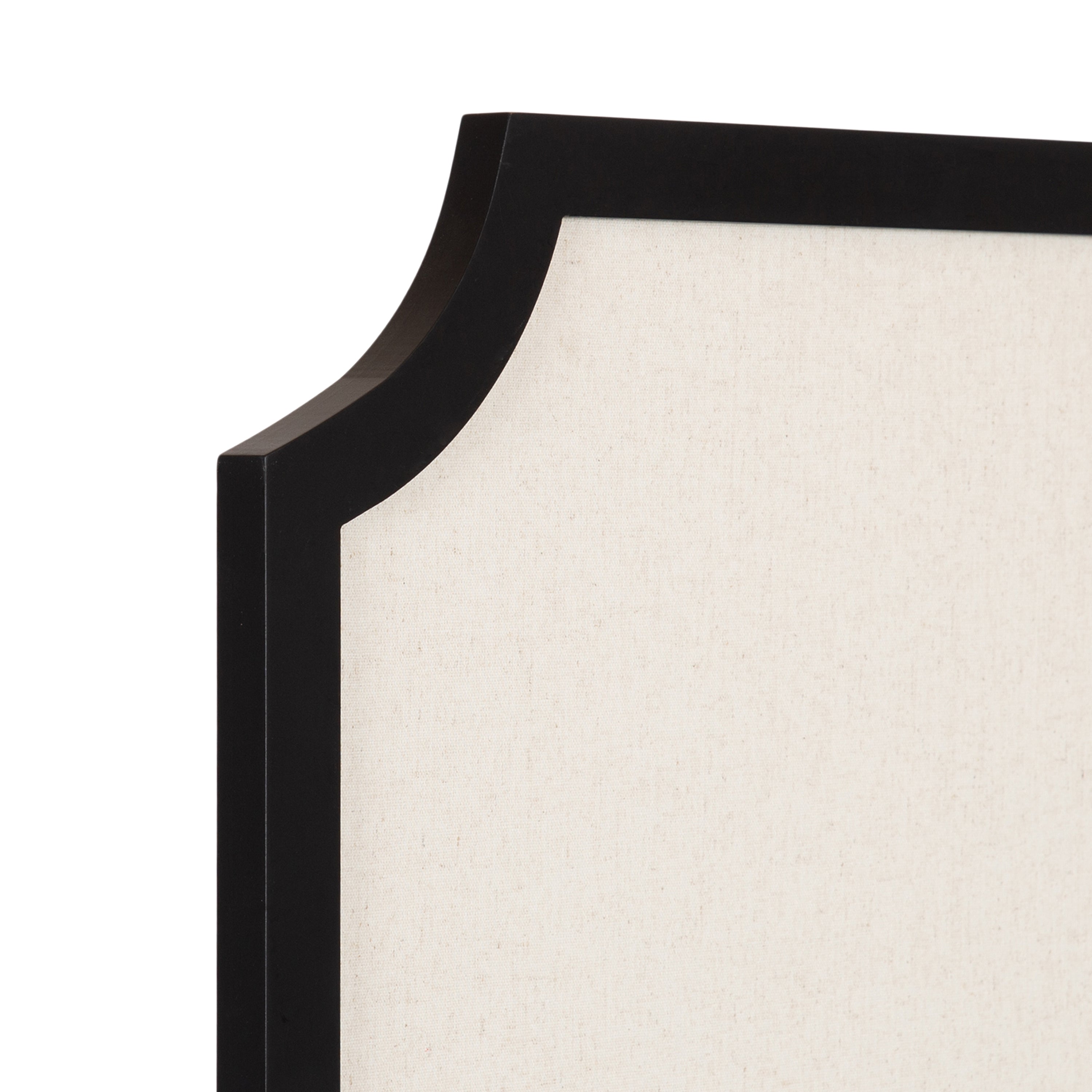 Holbrook Scalloped Rectangle Framed Pinboard