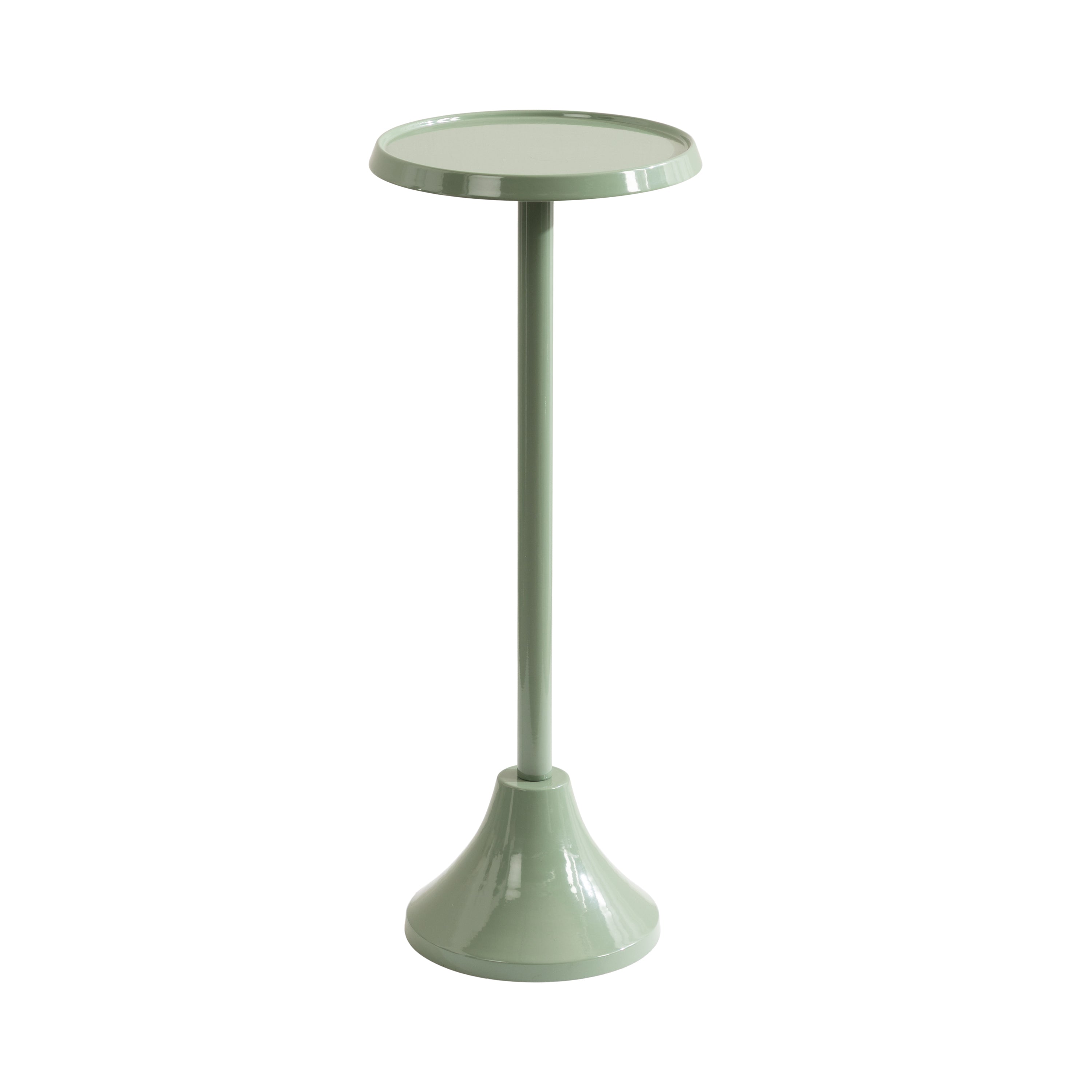 Drink Table Green 9x9x23 1