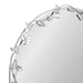 Round Mirror 26x26 Silver 3