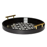 Caspen Round Decorative Tray