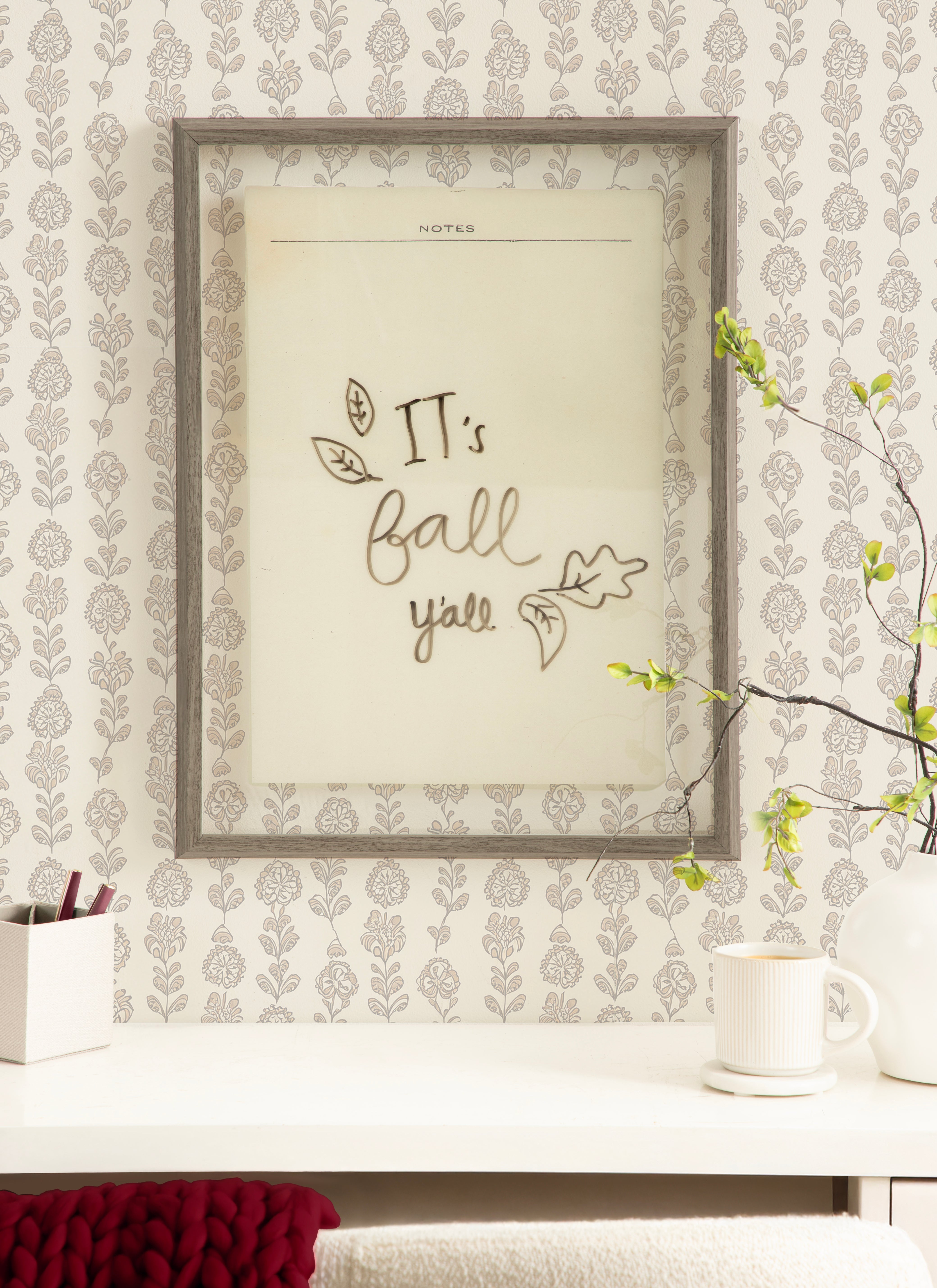 Dry Erase Board Blake Graywash 18x24 6