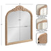 Arch Mirror Natural Beige 28x30 2