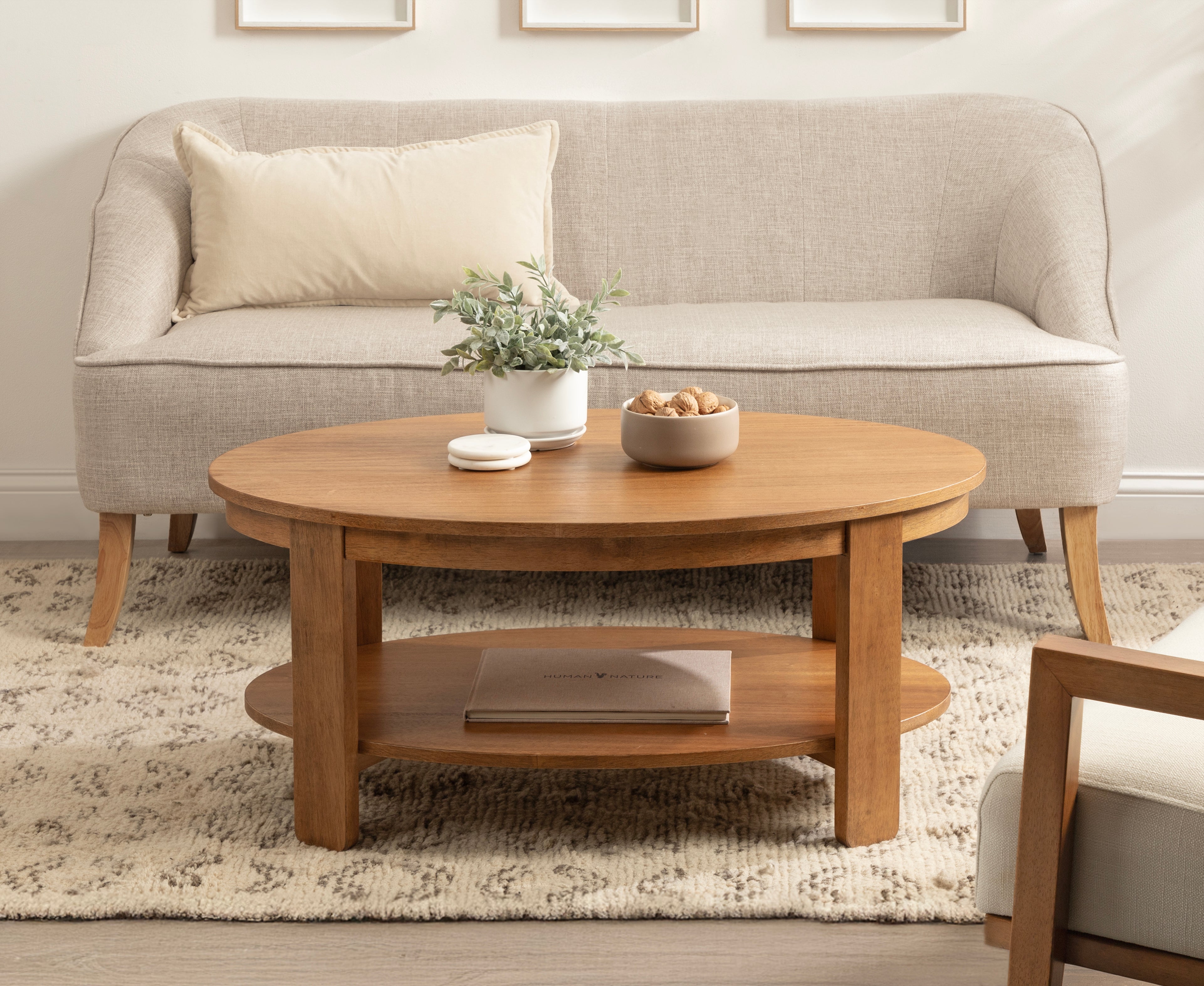 Coffee Table Natural 38x24x18 8