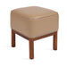 Standard Ottoman Walnut Brown 16x16x18 1