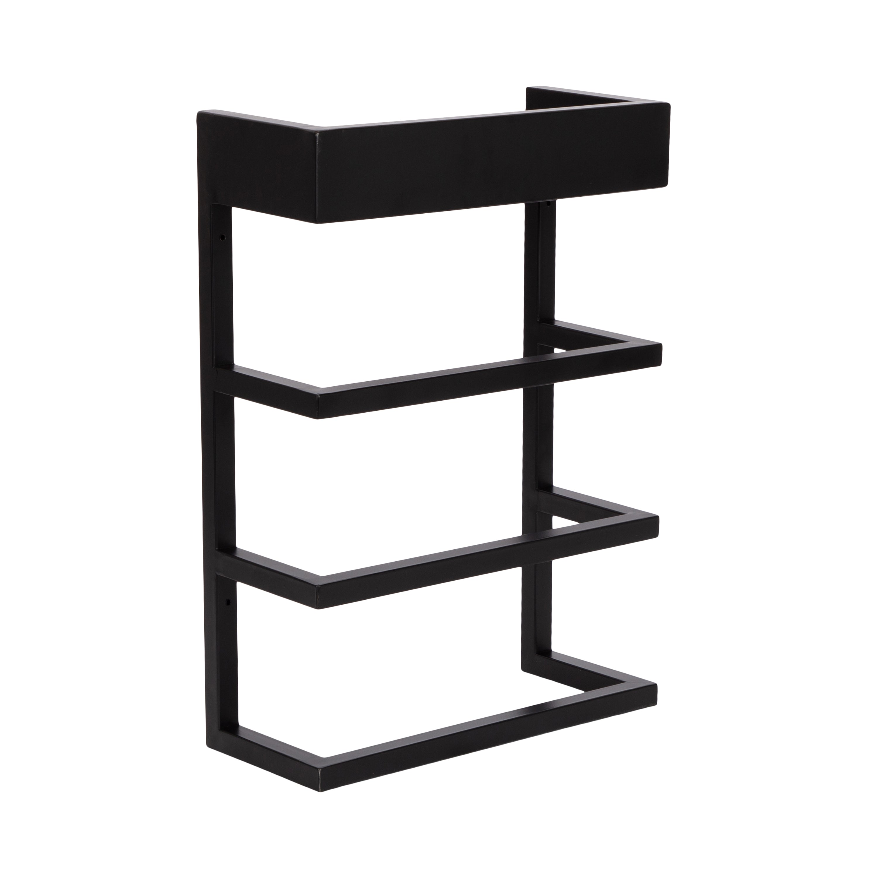 Towel Rack Black 14x6x20 1