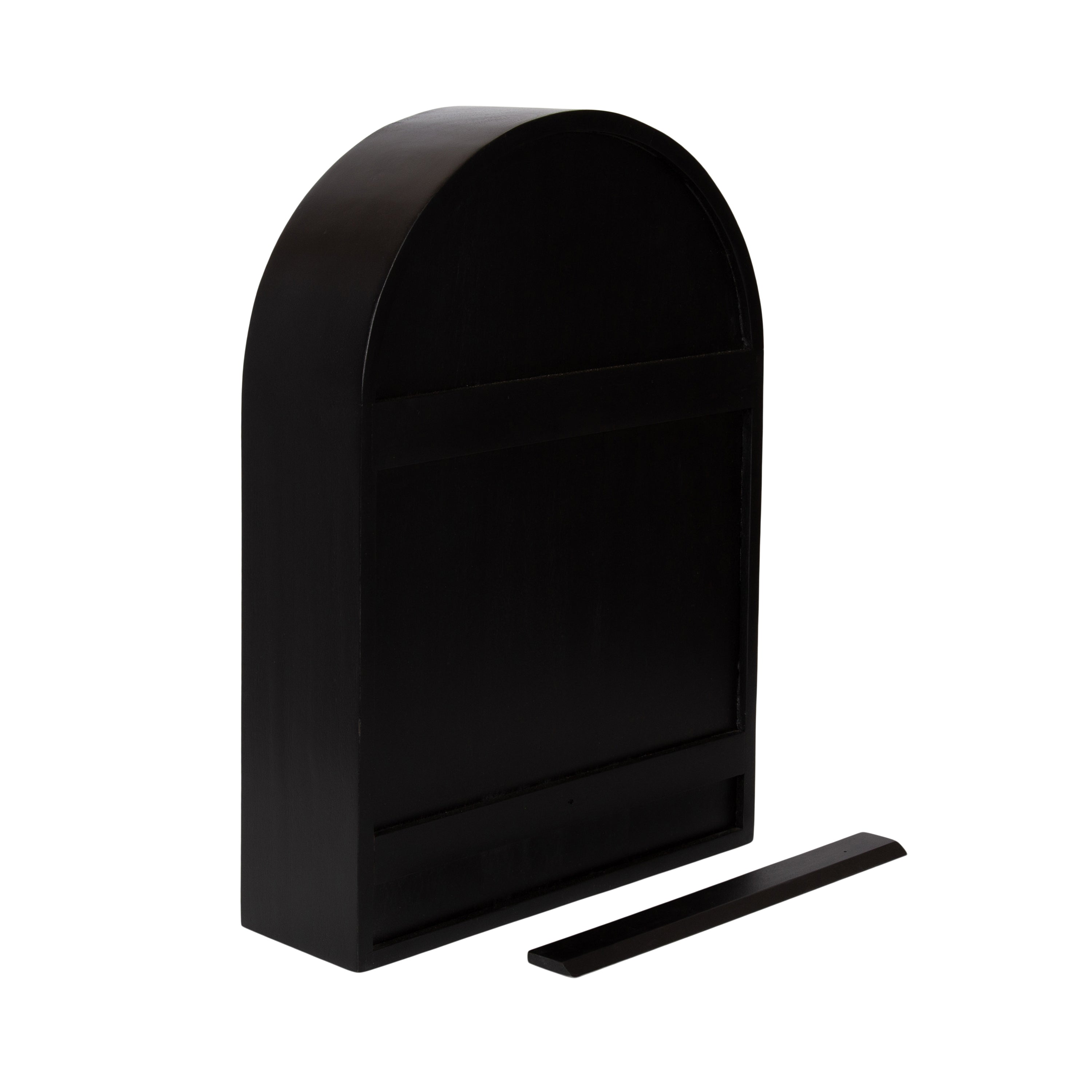 Accent Shelf Black 18x6x26 4