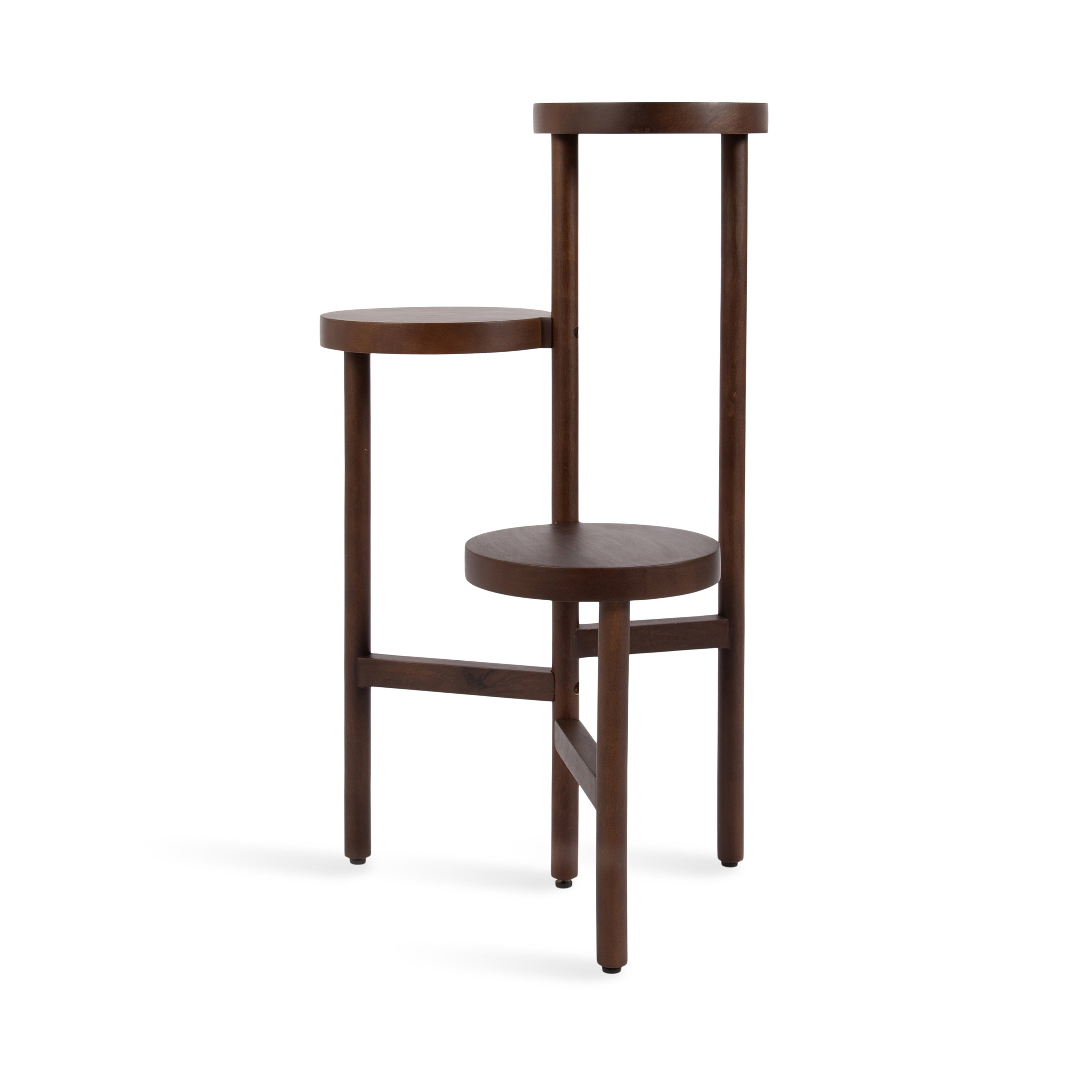 Plant Stand Dark Brown 16x16x35 5