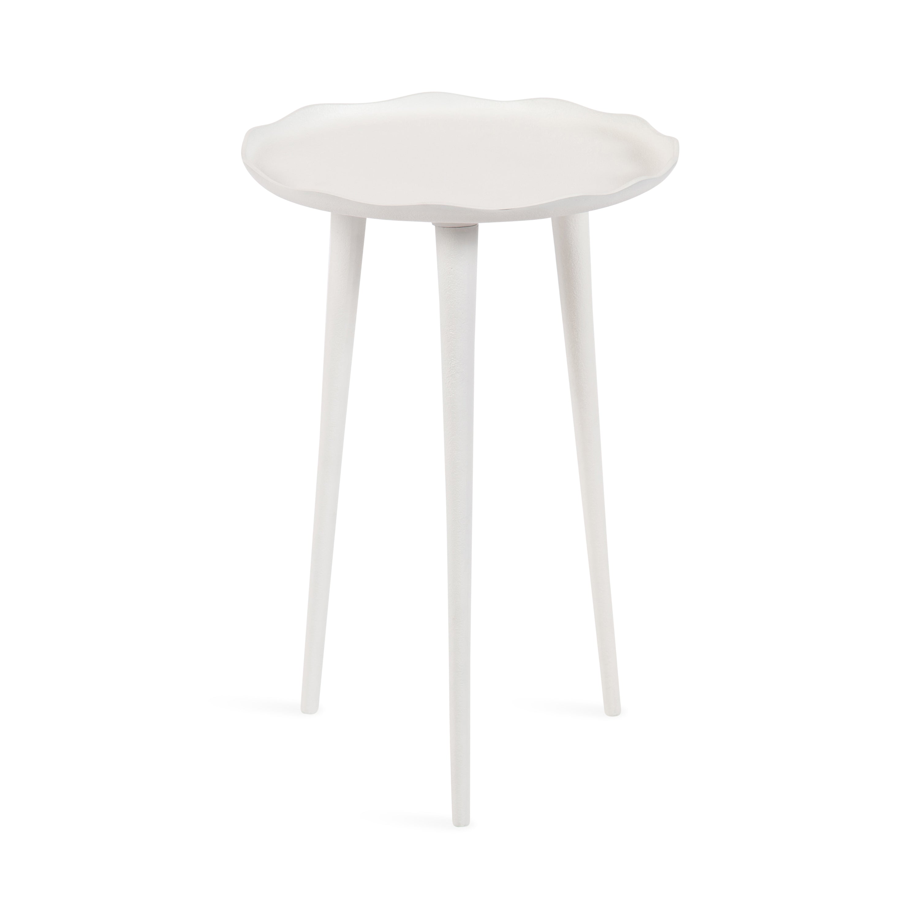Side Table White 15x15x22 5