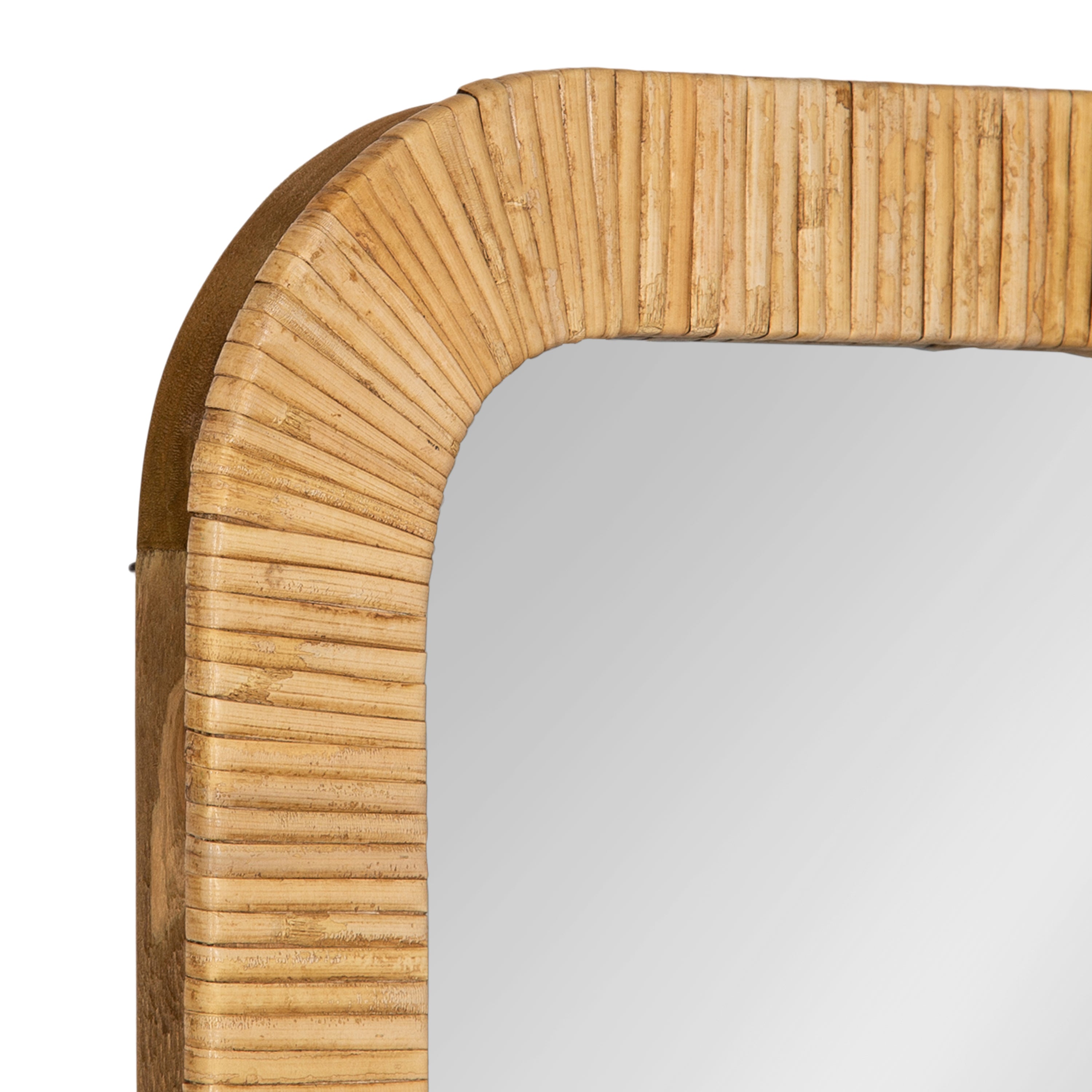Rectangle Mirror 12x36 Natural 3