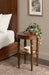 Side Table Walnut Brown 16x16x24 7
