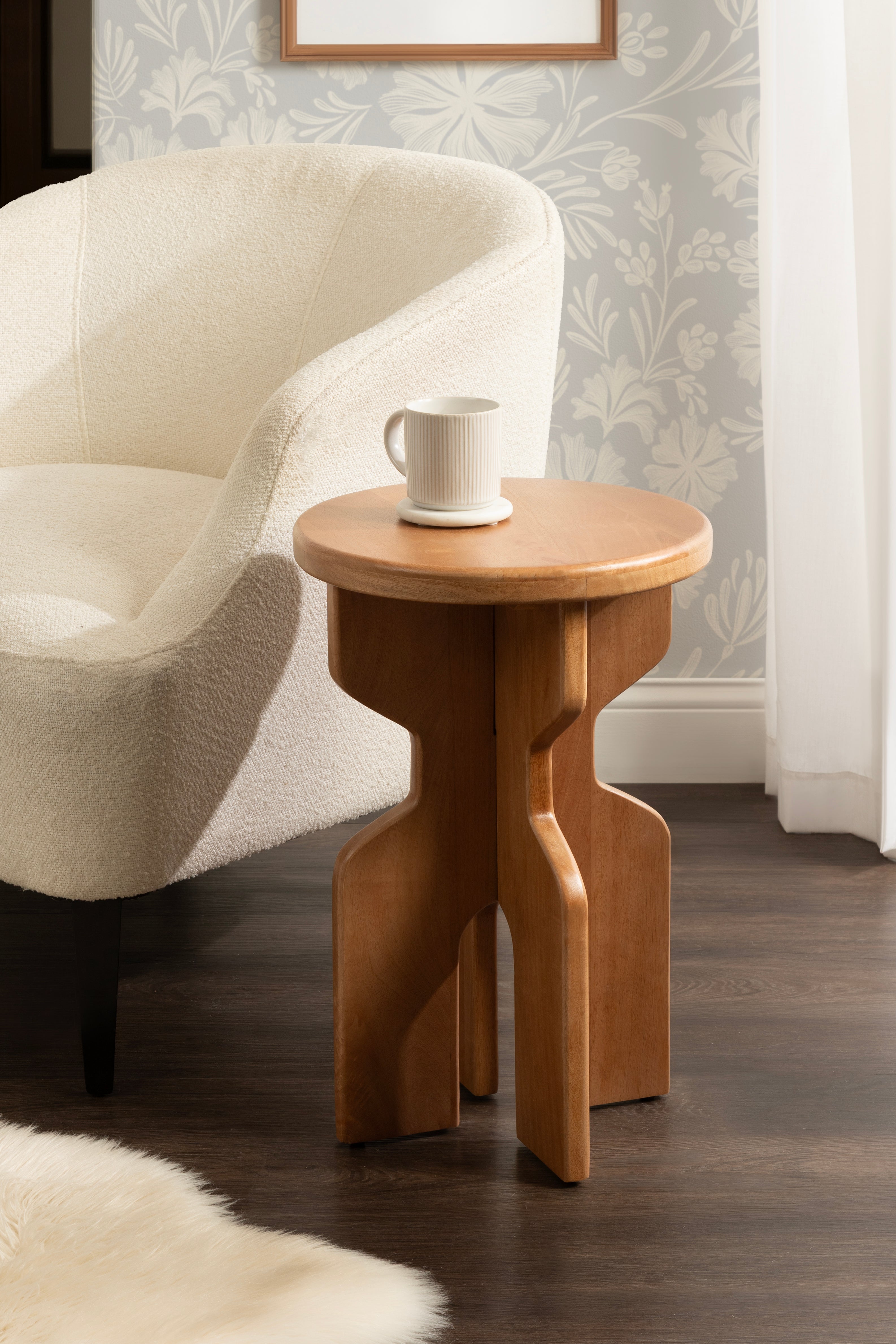 Side Table Natural Honey 15x15x22 7