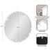 Round Mirror 26x26 White 2