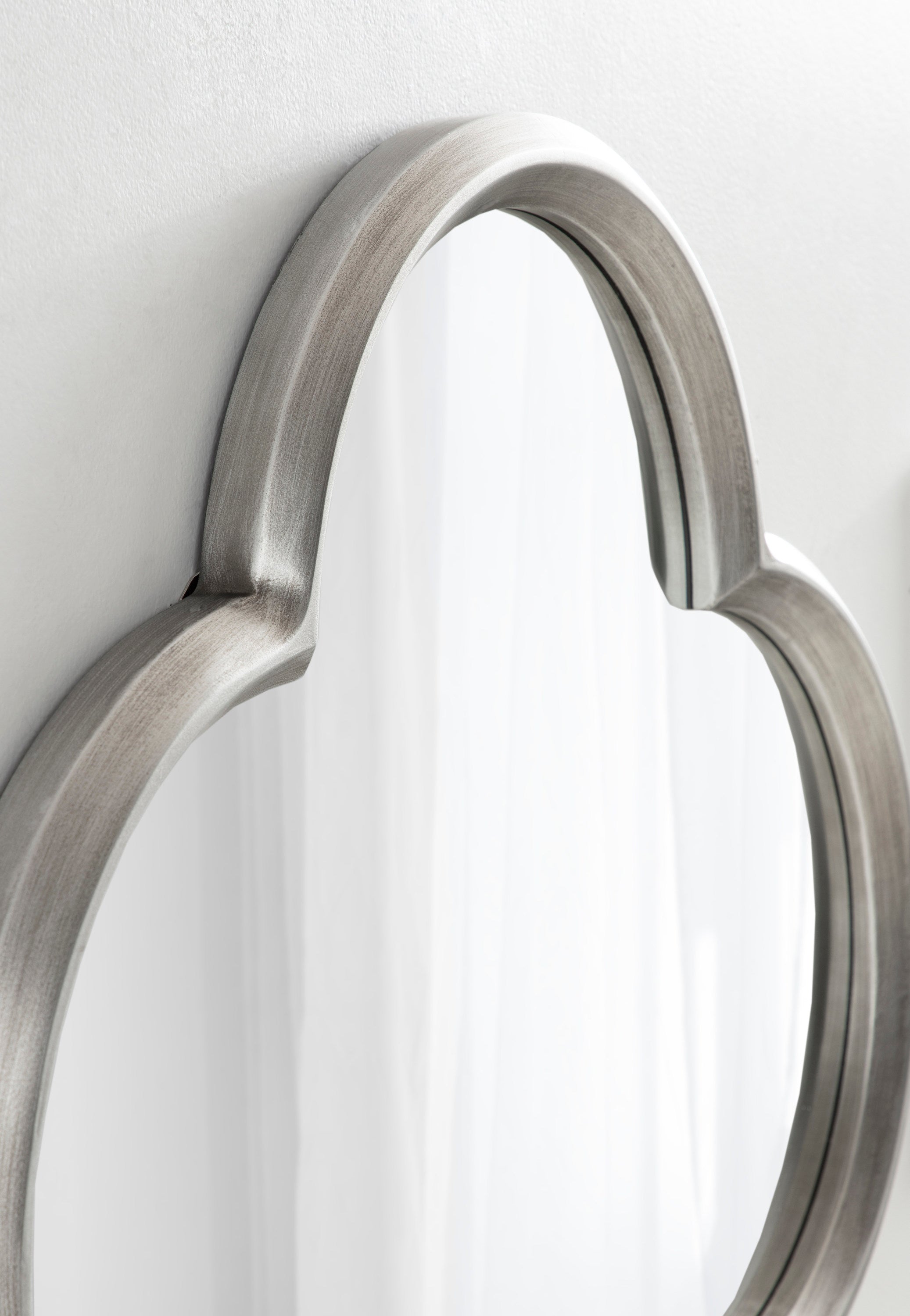 Krisi Scalloped Framed Wall Mirror