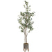 Faux Tree Pewter Rustic Brown 8.5' 1