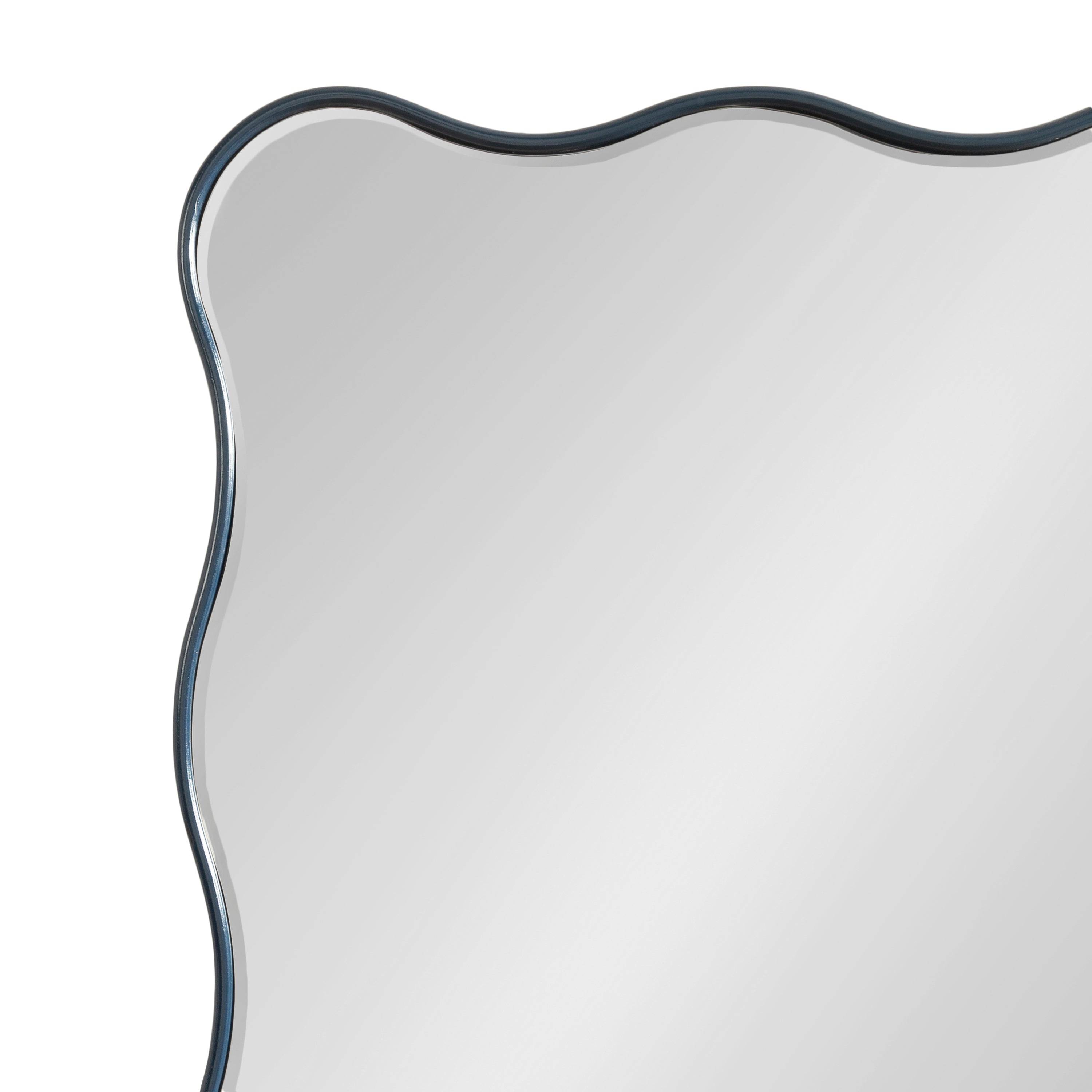 Viona Rectangle Scalloped Mirror