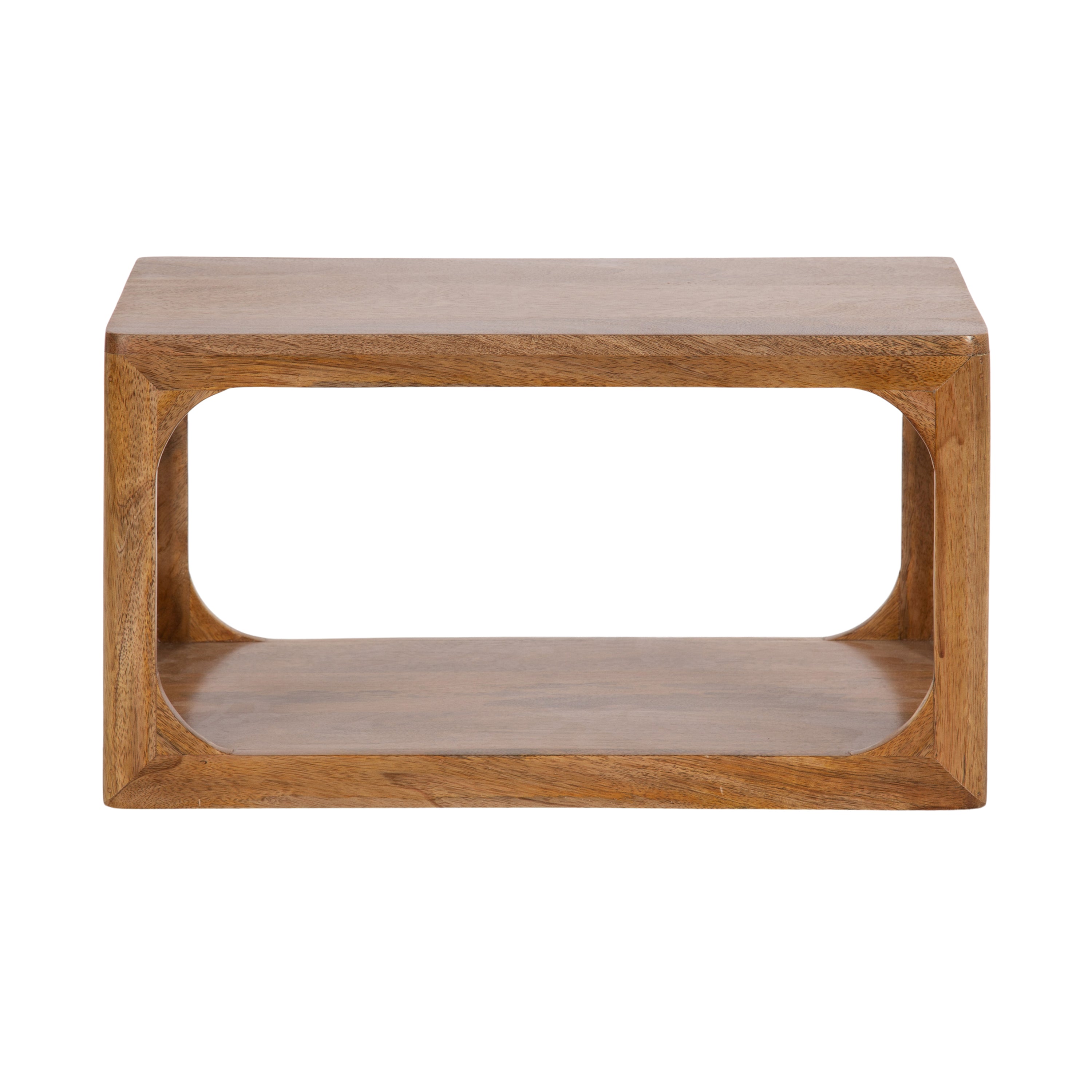 Floating Side Table Natural 18x10x10 5