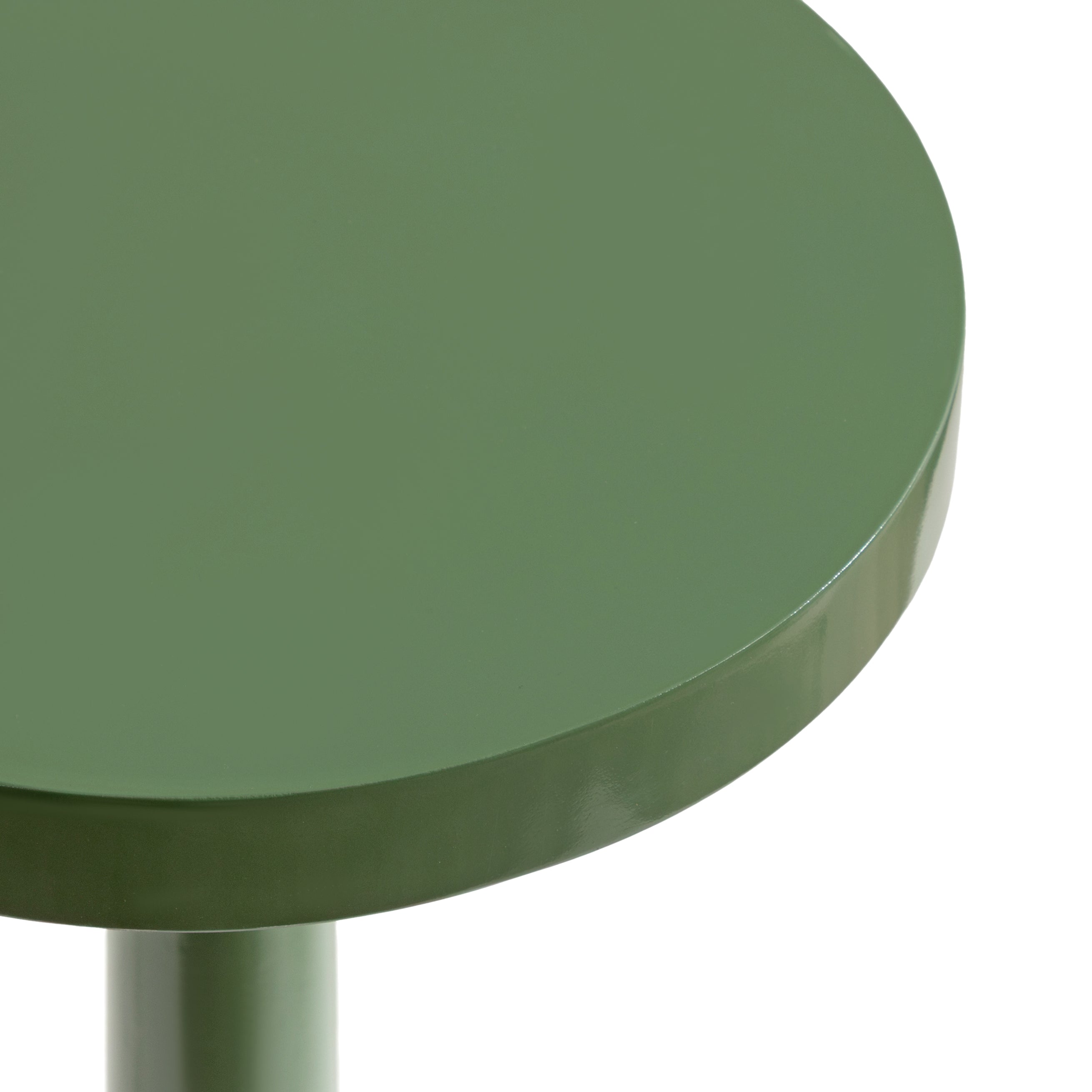 Side Table Green 8x8x23 3