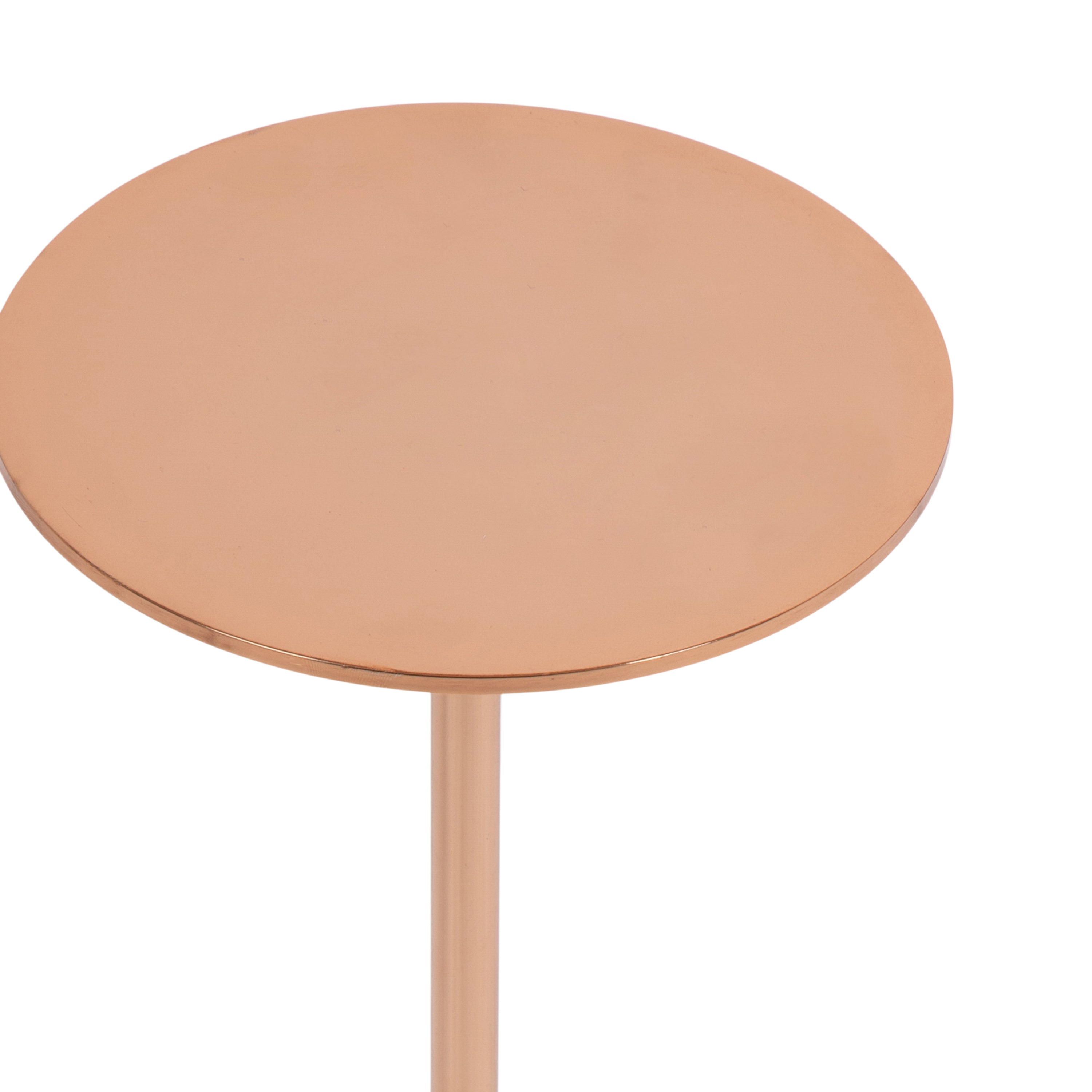 Drink Table Pink 7x7x20 3