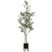 Faux Tree Black Rustic Brown 8.5' 1