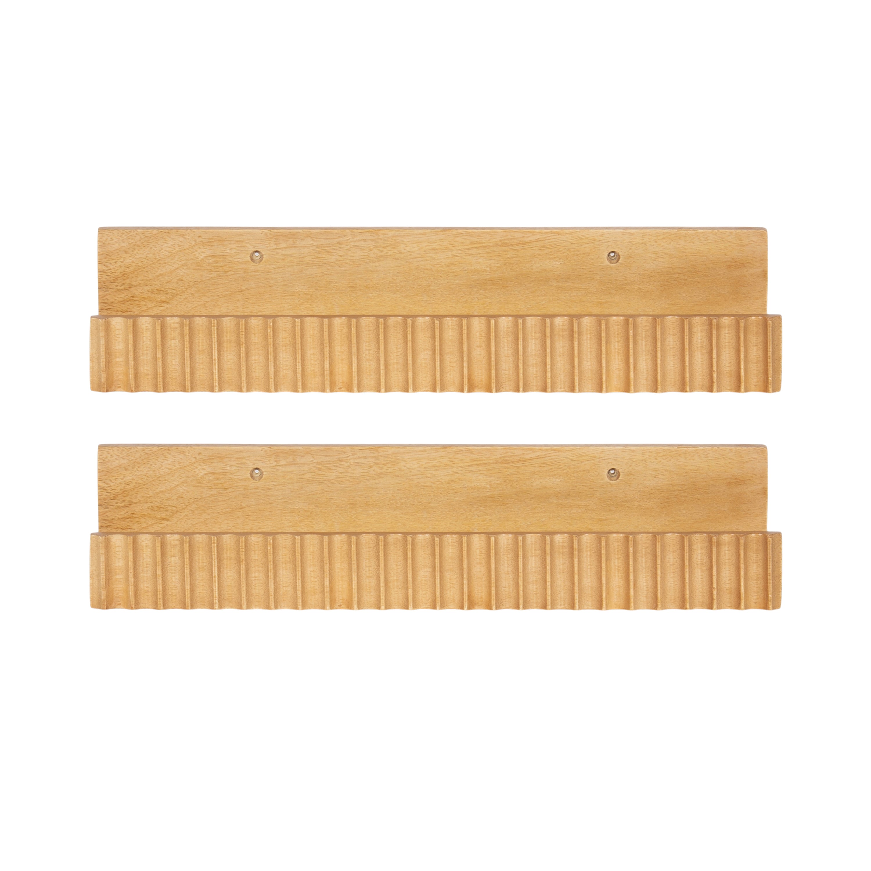 Floating Shelf Natural Biscuit 2 Piece 18 Inch 5