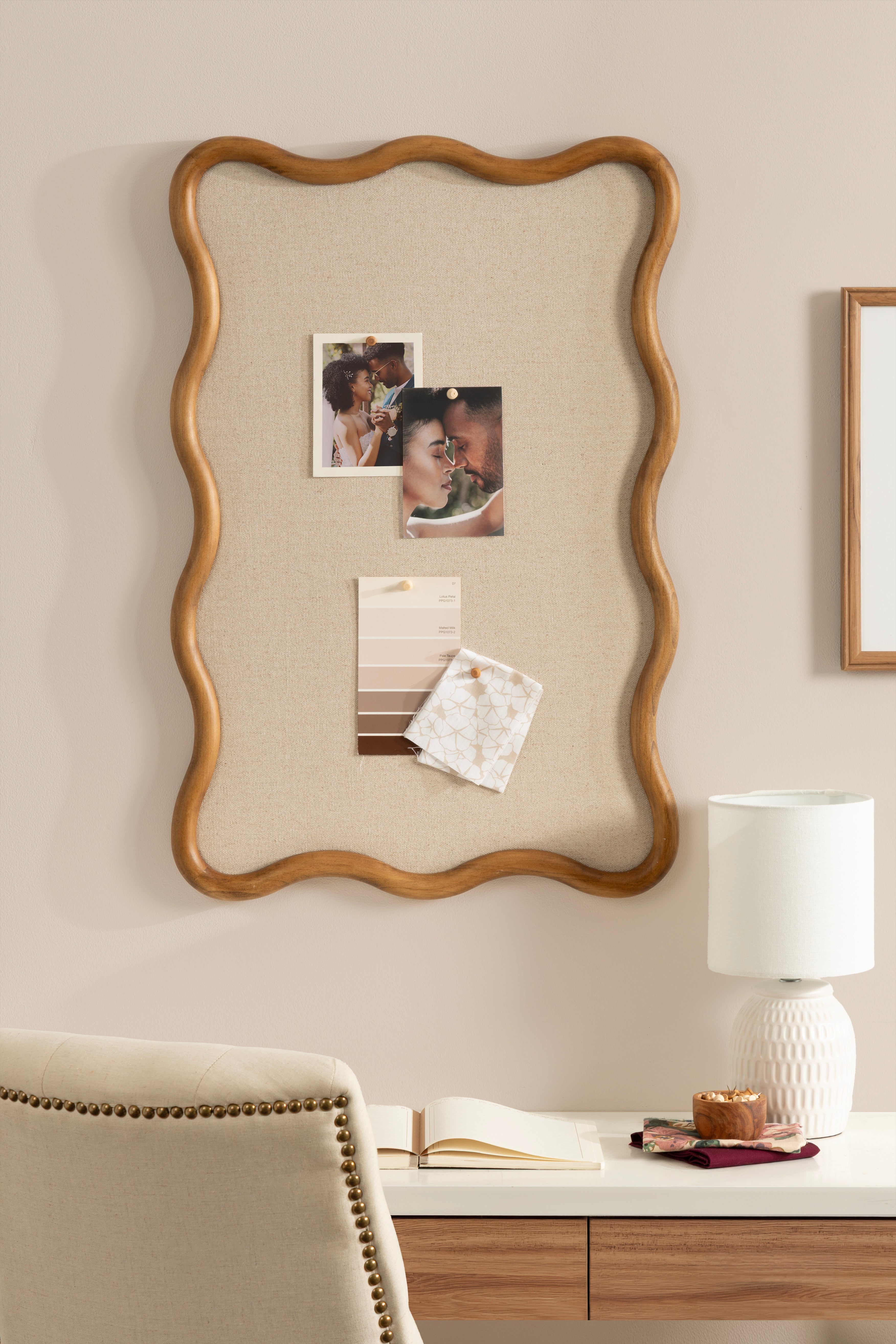 Pinboard Rustic Brown 20x30 6