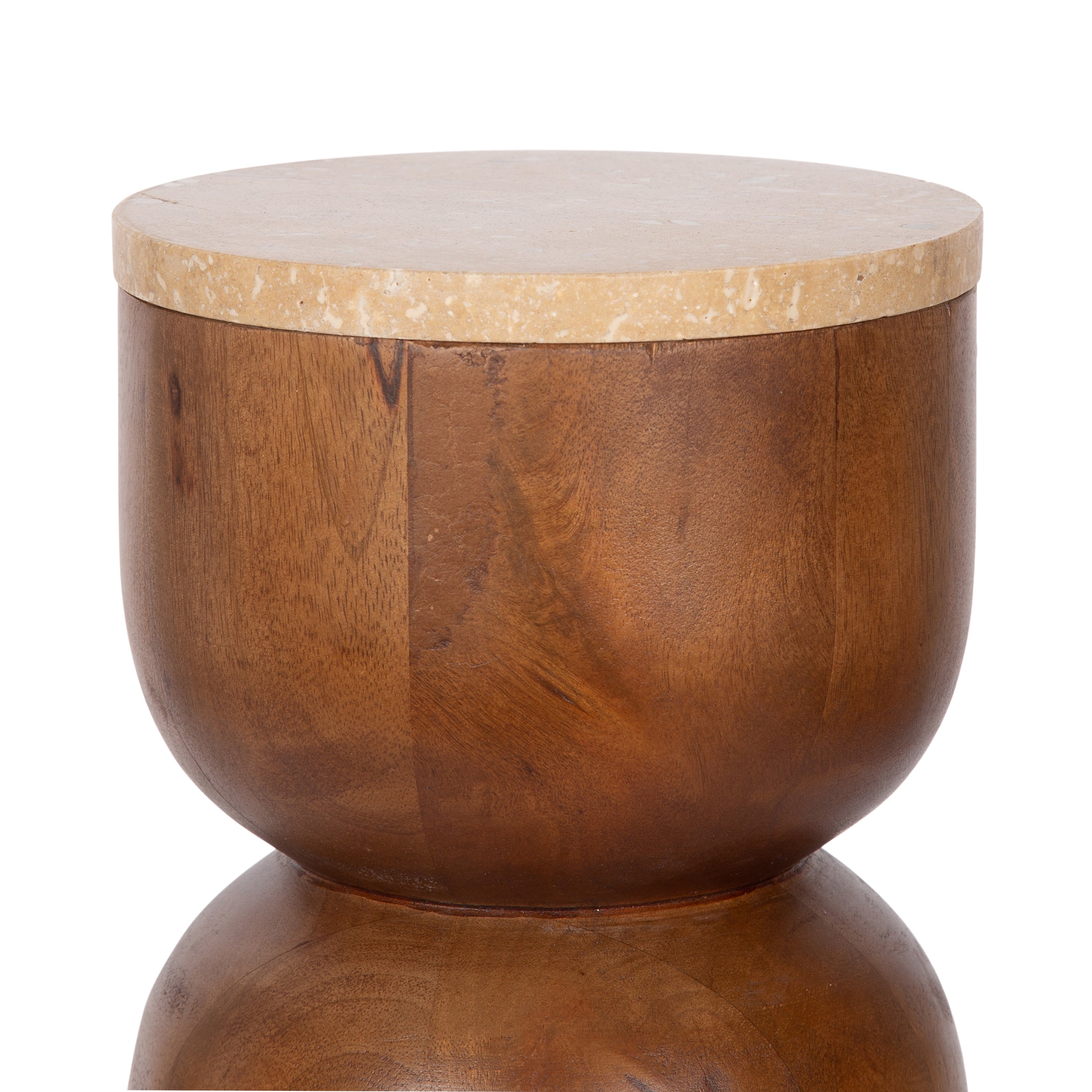 Drink Table Walnut Brown 8x8x22 3