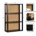 Accent Shelf Black 19x30 2