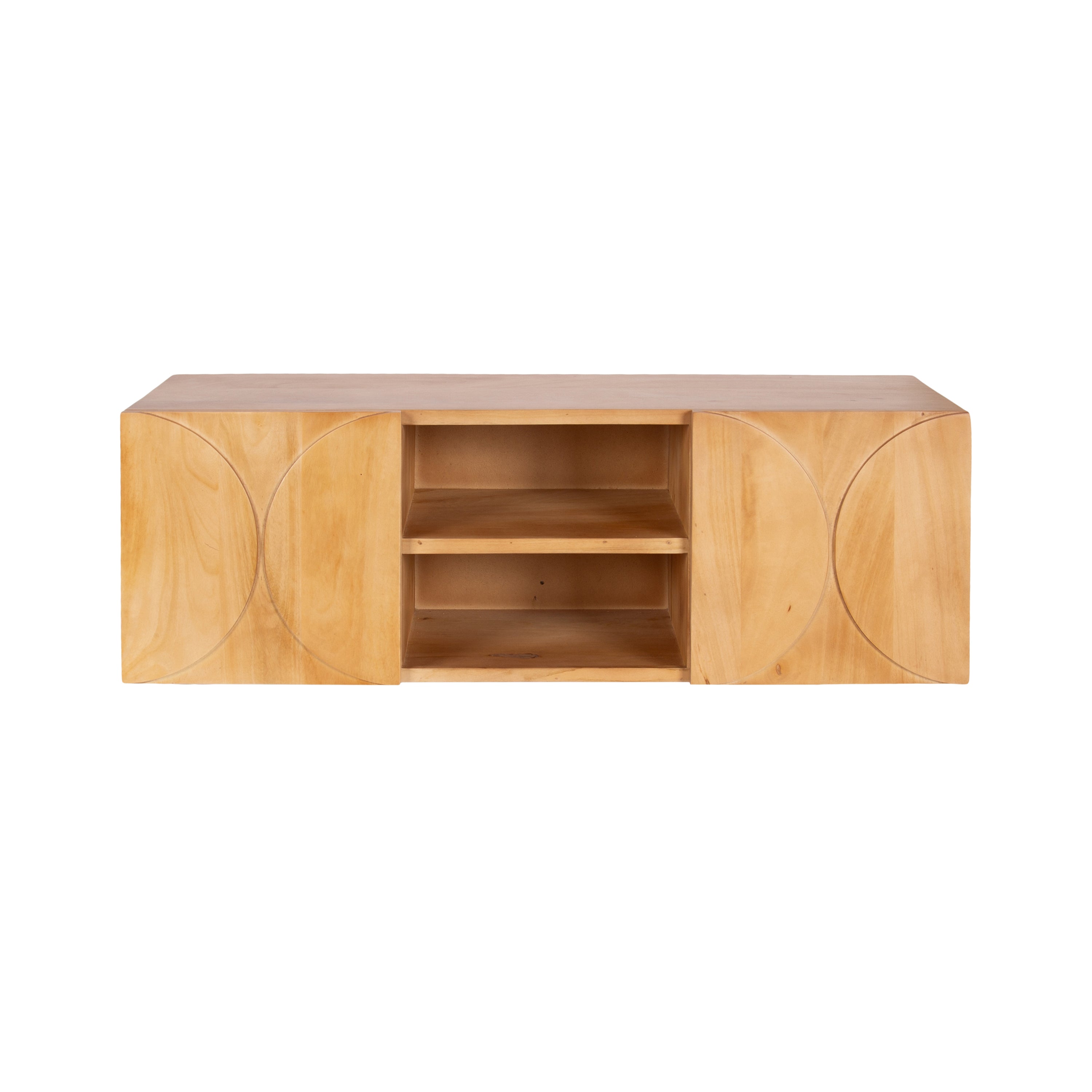 Townsend Floating Media Wall Cabinet