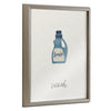 Blake Wash Framed Printed Glass by Elizabeth Silver