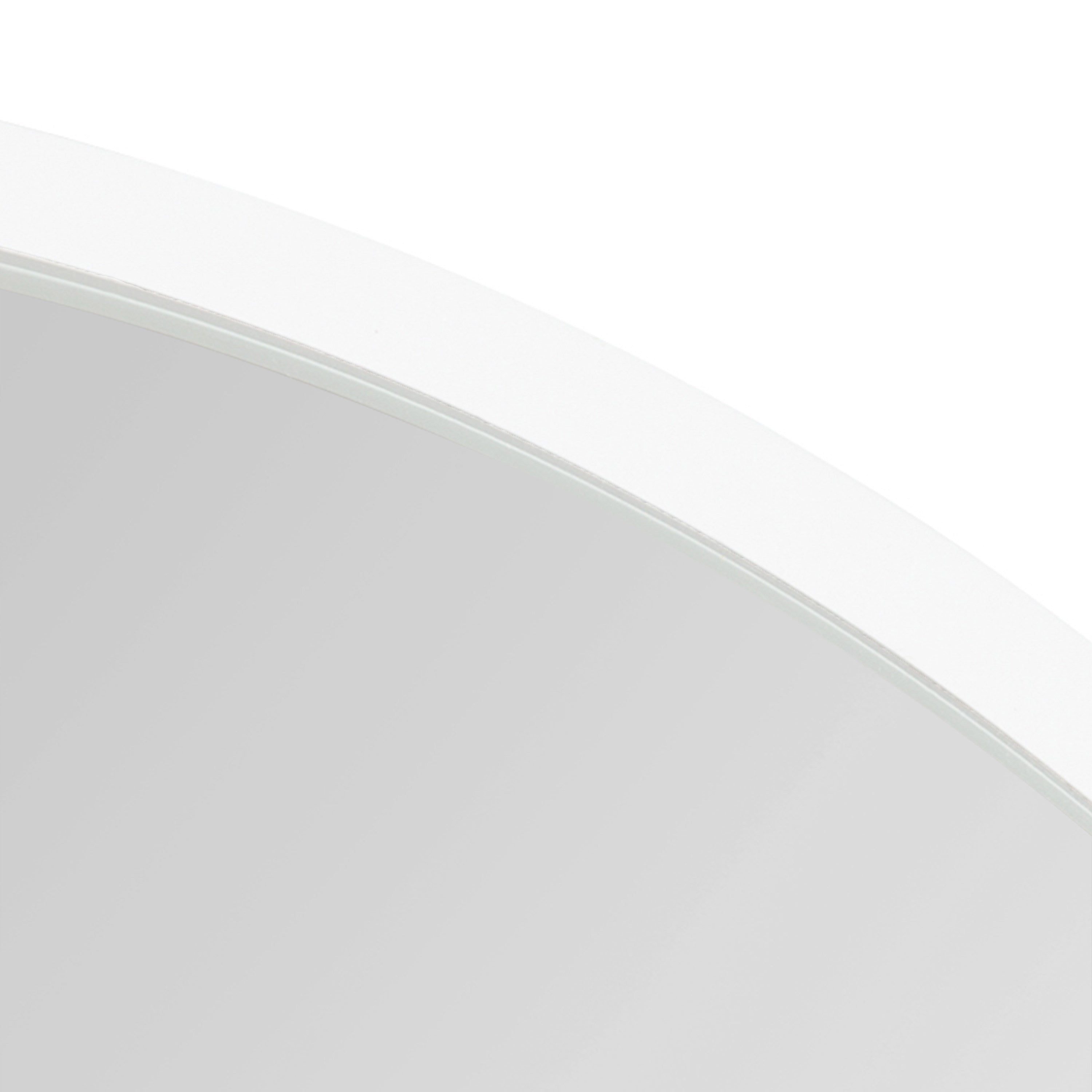Wheeler Round Framed Wall Mirror