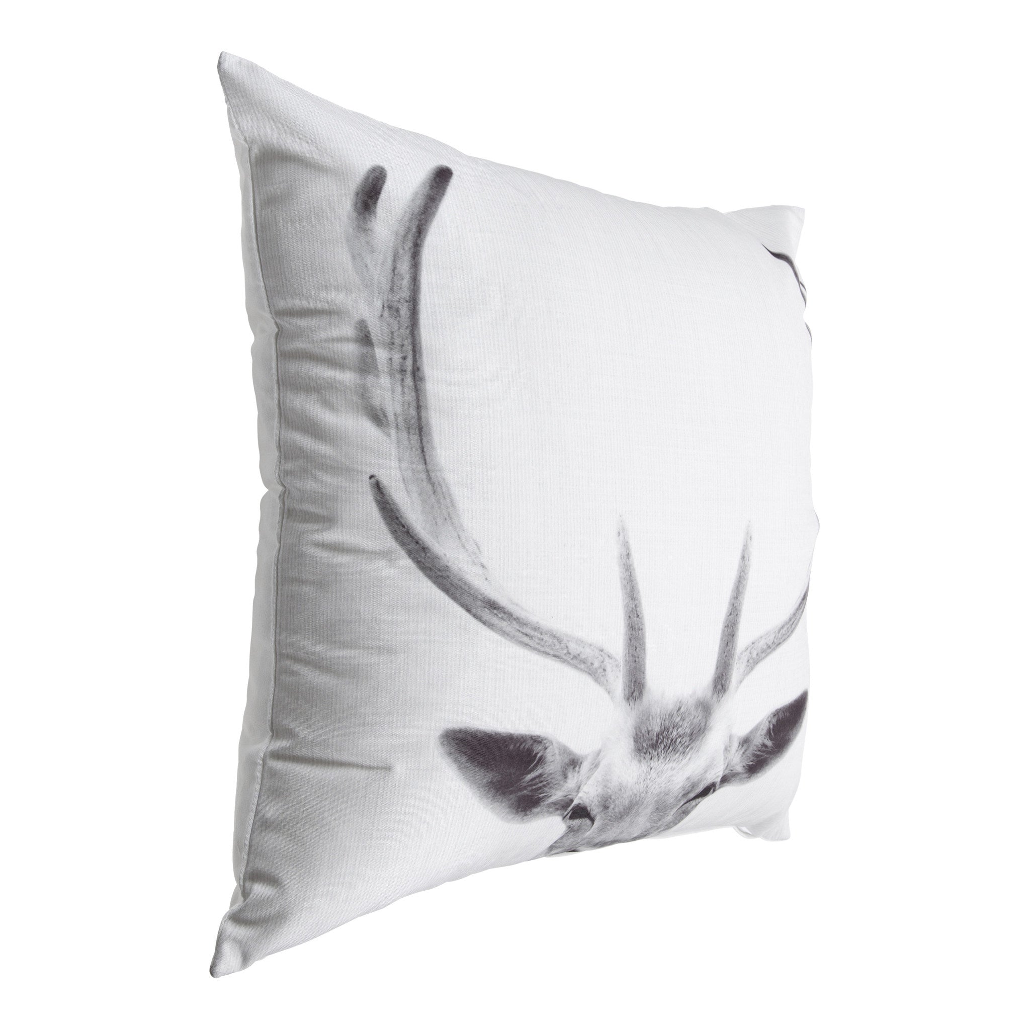Como Deer Print Throw Pillow Cover