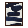 Sylvie Japandi 26 Framed Canvas by Rocket Jack