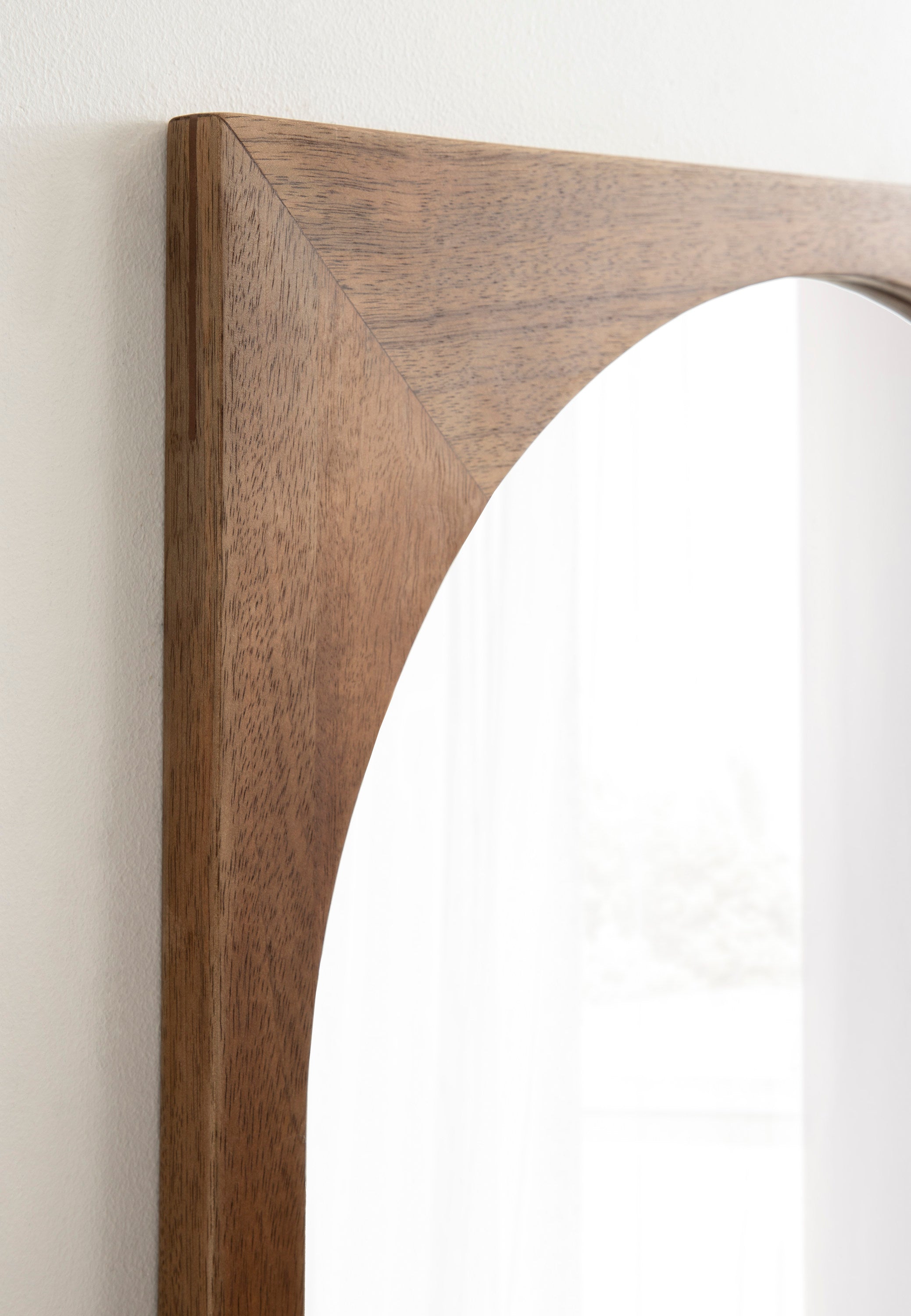 Andover Arch Mirror with Hooks
